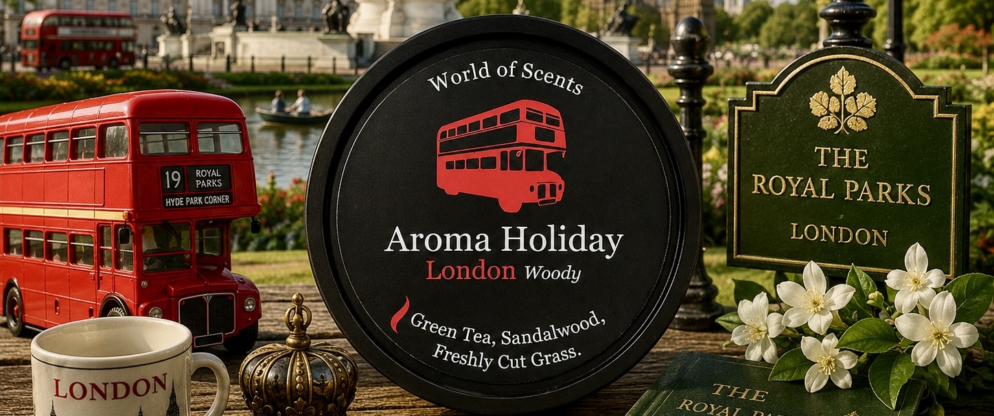 London England luxury travel home fragrance gifts, soy candles, Reed diffusers, wax melts, travel themed made by AromaHoliday UK